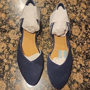 Toms Navy Women's Flats